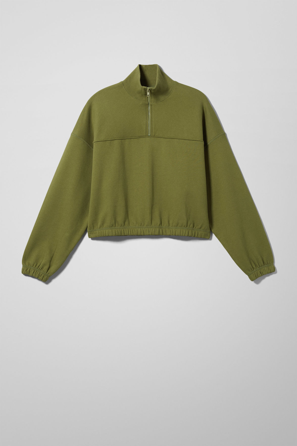New Fashion Fall Clothing Turtle Neck Zipper Sweatshirt Women
