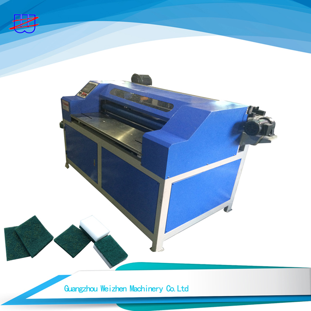 Kitchen Scouring Pad Sponge Foam Cutting and Slitting Machine with 380 V/Hz Power