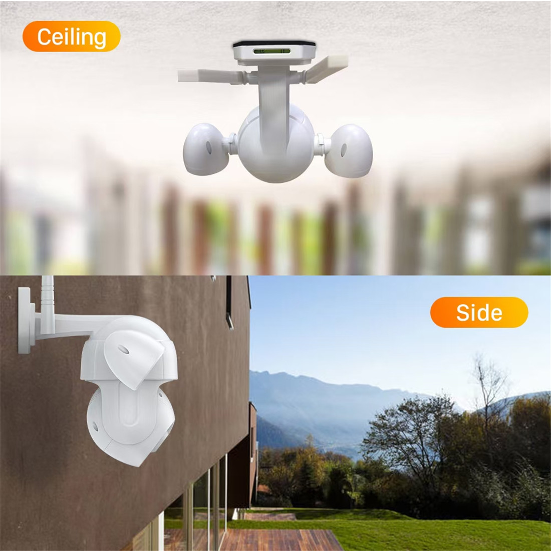 Smart Courtyard Light Wi-Fi Camera(KS-X8)