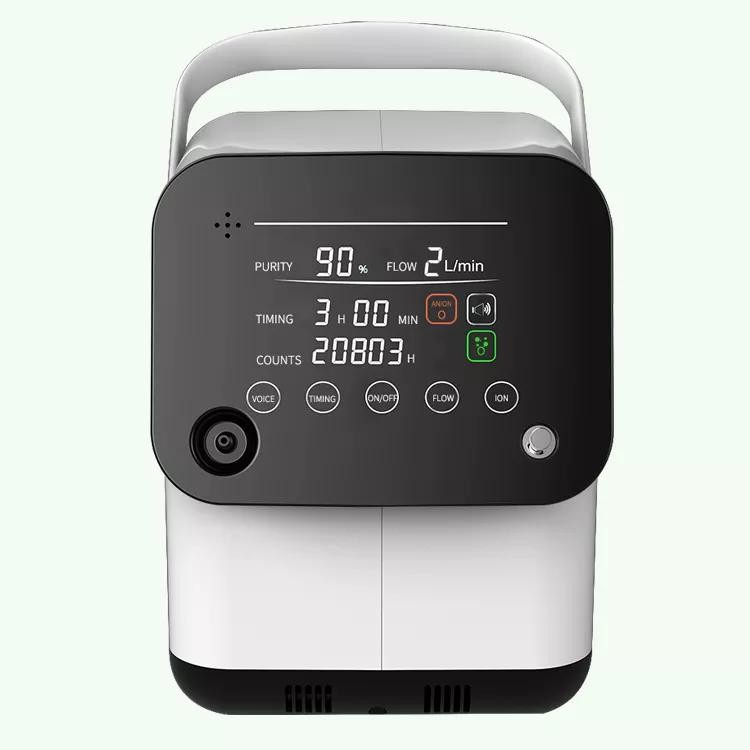 Adjustable Flow 0 - 5LPM O2 Concentrator Portable Class II Type B