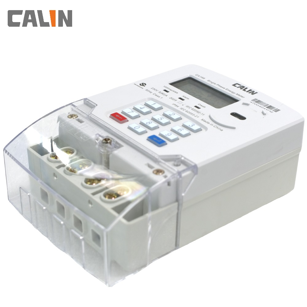 Dual-source STS Keypad Meter with 230V 5(60)A and 15 Year Designed Life in