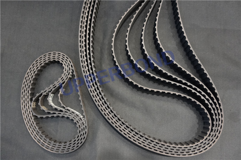 Black Power Drive Belts Of Cigarettes Packer Packing Machine Line HLP2