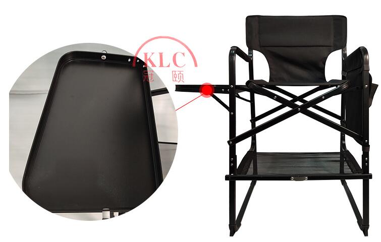 Professional Makeup Artist Directors Chair , Folding Makeup Stool Chair