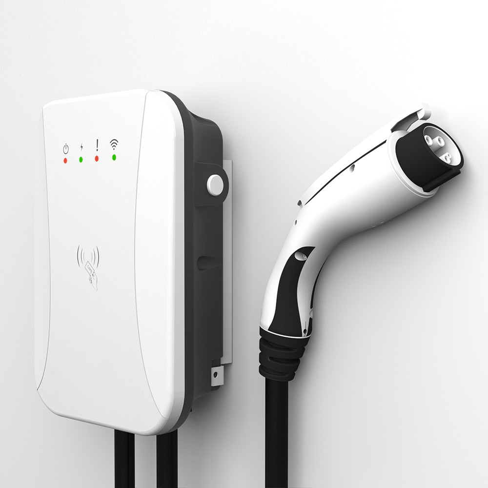 Plug And Play WIFI 7kw Type 2 Vehicle Charger Chargepoint 32a