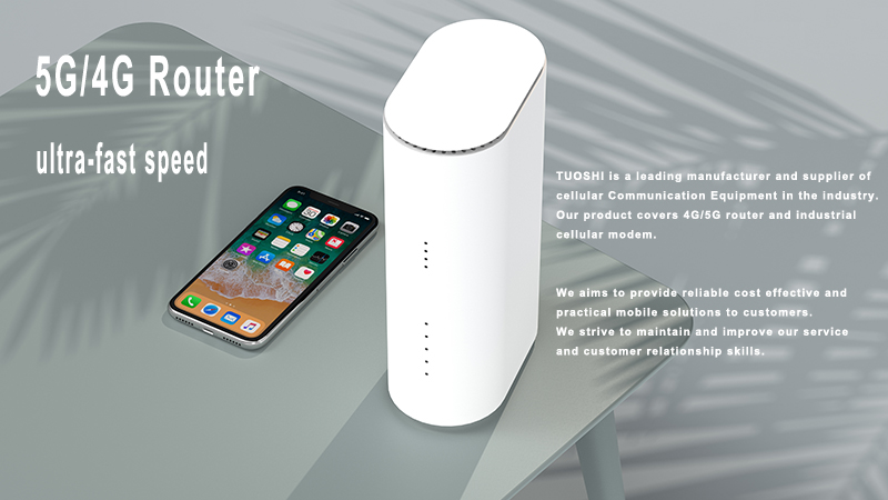 5G CPE модем WiFi 6 Маршрутизатор NR NSA / SA Беспроводной CPE Volte Гигабитный Ethernet