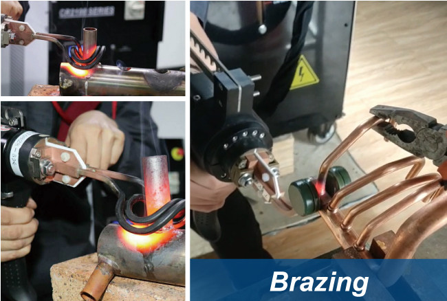 Customized Induction Heating Power Supply 40Hz Electric Induction Heater Brazing