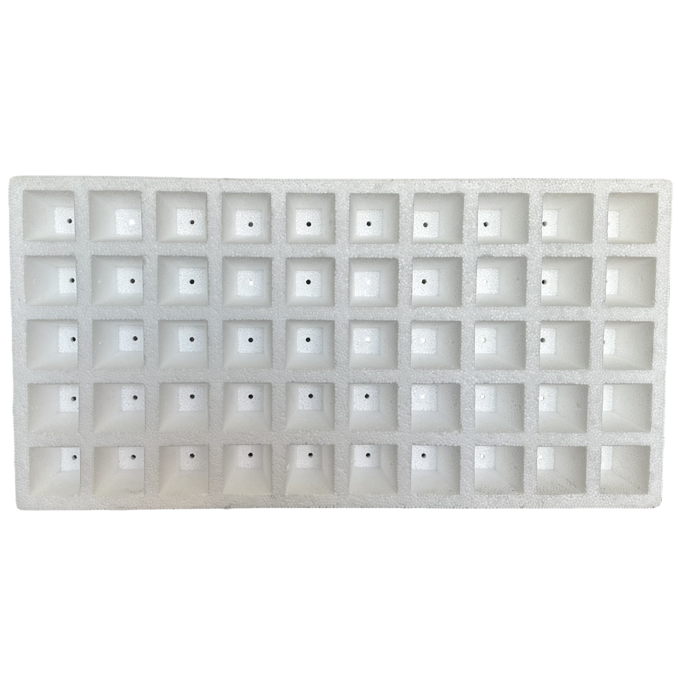 Customized EPS Seedling Cultivation Tray For Hydroponic Seedling Cultivation