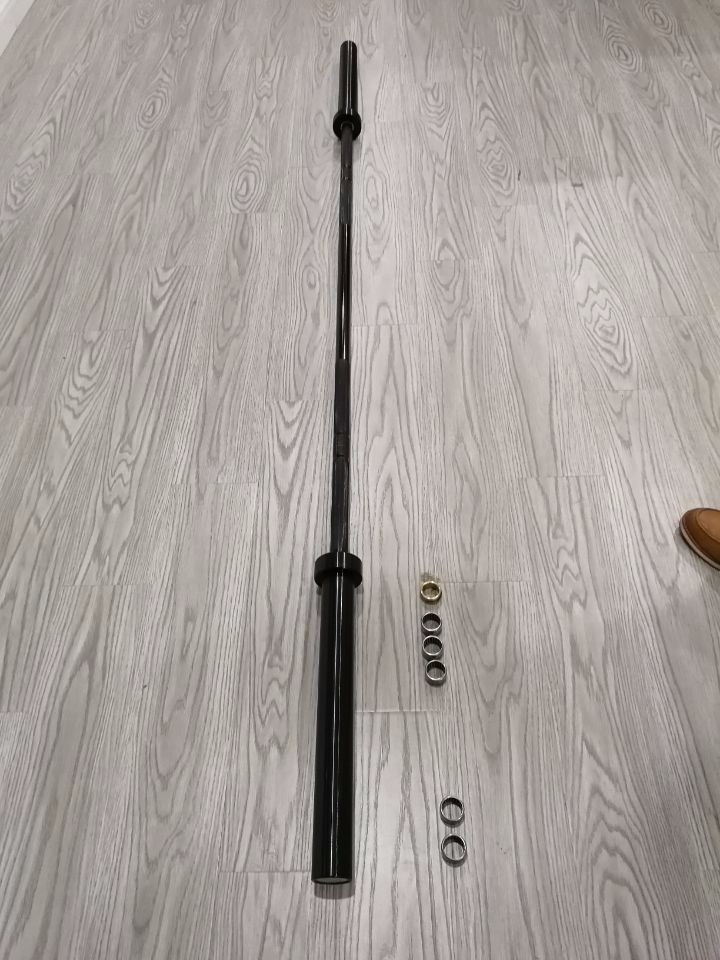 Hard Chrome Weight Lifting Bar 190,000PSI Tensile Strength 2.2m Length