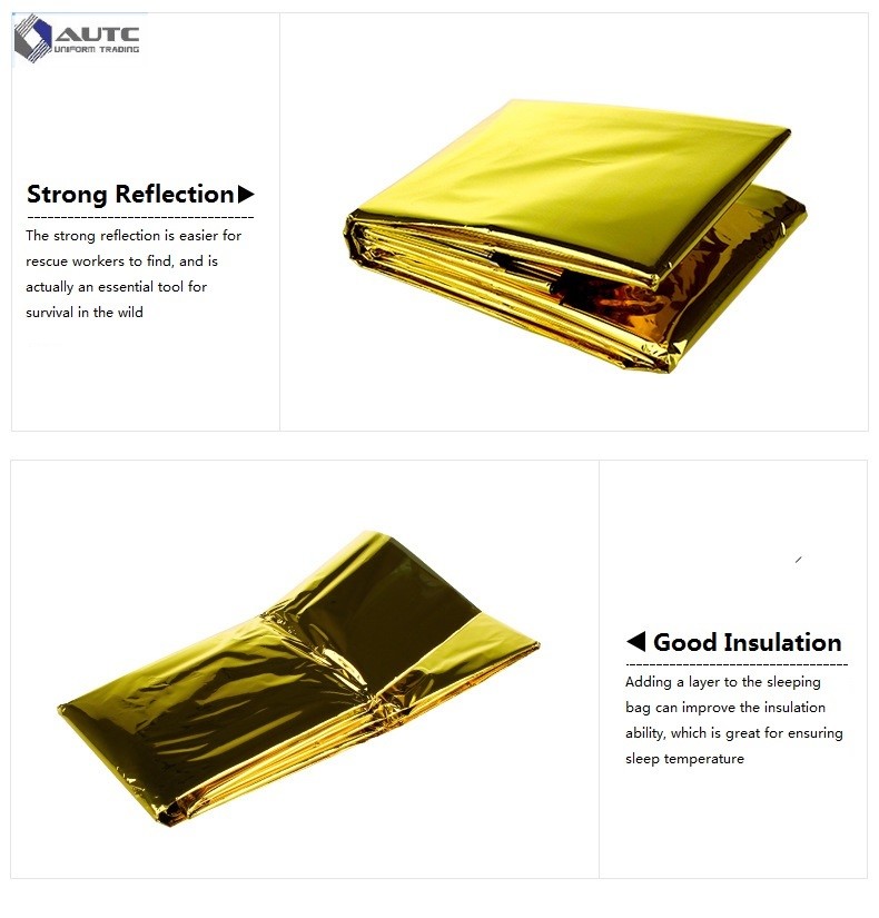 First Aid Blanket Wilderness Survival Supplies Outdoor Warm Survival Blanket Earthquake Emergency Rescue Blanket