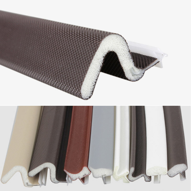 customized PU Foam Door Weather Stripping with block Insects