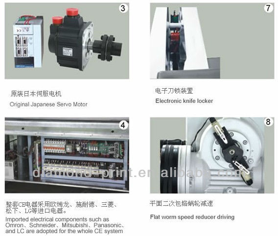 Computerized Paper Cutting Machine Post Press Equipment Automatic