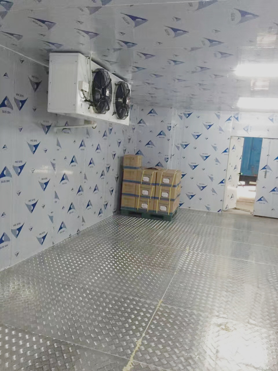 Fresh Keeping Industrial Cold Room Cold Storage Adjustable Temperature 3 Years Warranty