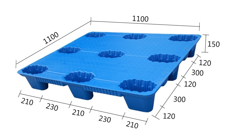 Thermoformed Recycle Plastic Pallet , Vacuum Formed Plastic Storage Pallets
