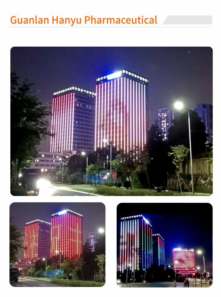 Landscape RGBW LED Point Light For LED Linear Wall Street Building Lighting CE ROHS FCC Certifie