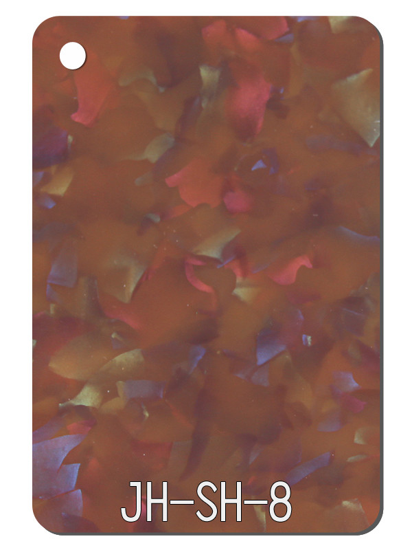 Brown Texture Acrylic Solid Surface Sheet Laser Cutting Tinted Plexiglass Sheet 4x8