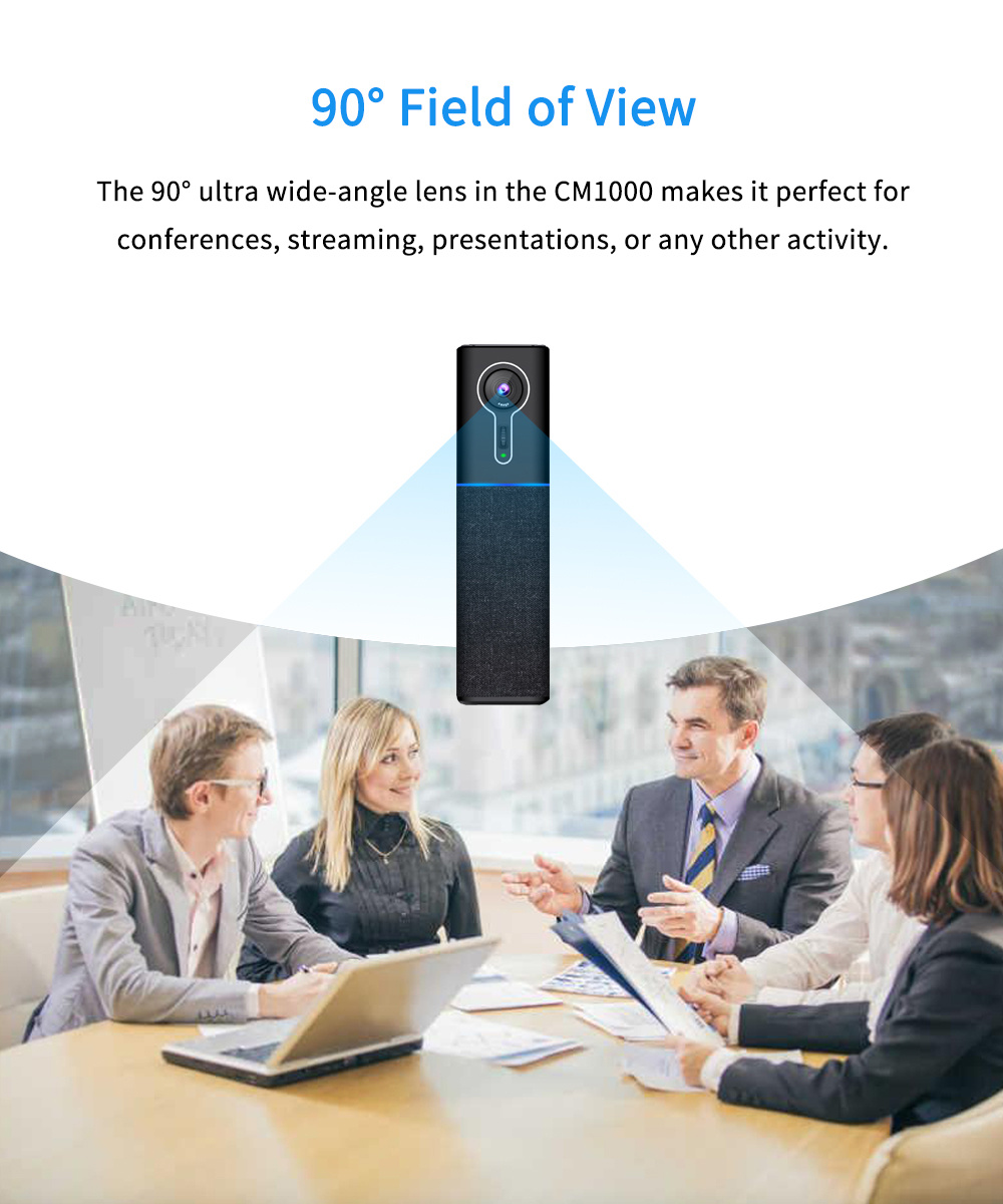 All in One Desktop Video Conference Camera with Microphone and Speakerphone