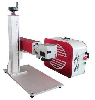 Quality 20 Watts Portable Fiber Laser Marking Machine For Metal With High Performance for sale