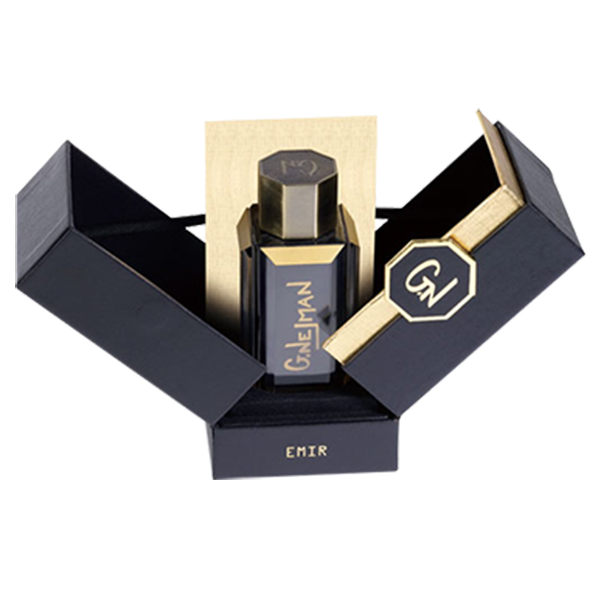 4C / Pantone Perfume Bottle Packaging Box Two Piece With Neck