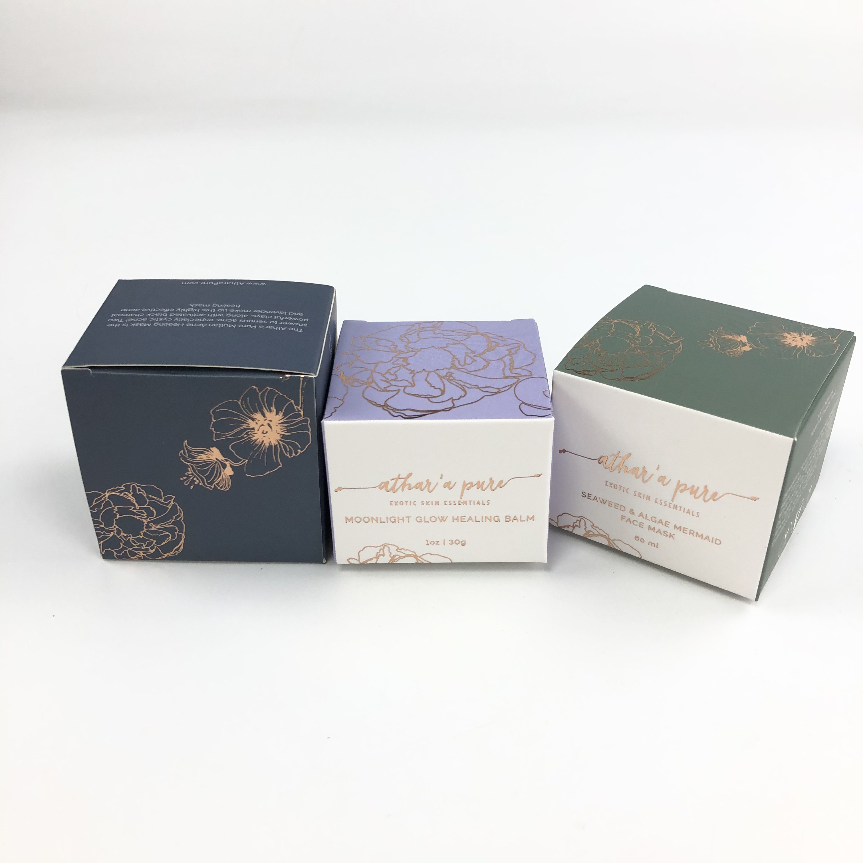 Eco-friendly paper material luxury customized paper gift box make up boxes cosmetics box with customized shape logo