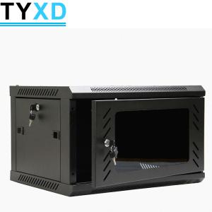 Buy cheap Wall Mount Network Rack Cabinet , Black / Customized Color Network Equipment Rack product