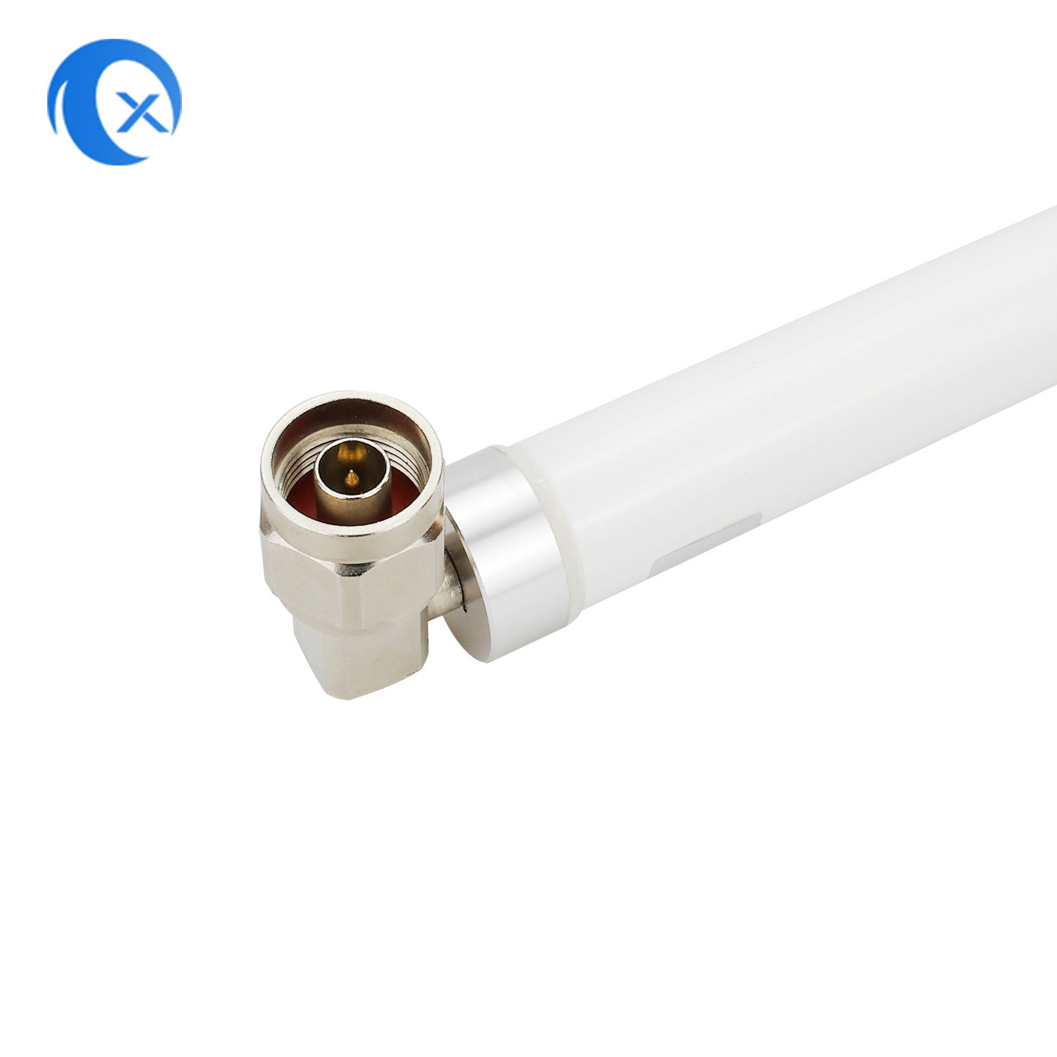 6dBi Fiberglass Base 4G LTE Antenna With Right Angle N Male Connector