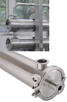 Stainless steel reverse osmosis water purification for pharmaceuticals 1000L/H