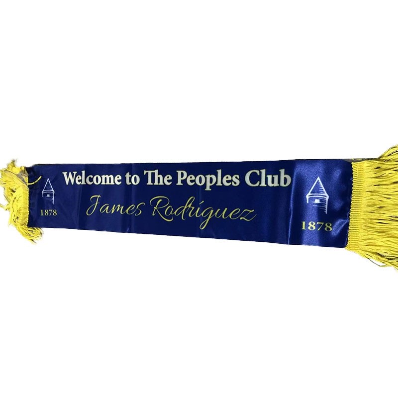 Pantone Color Flag Print Scarf Knitted Polyester Fleece Material