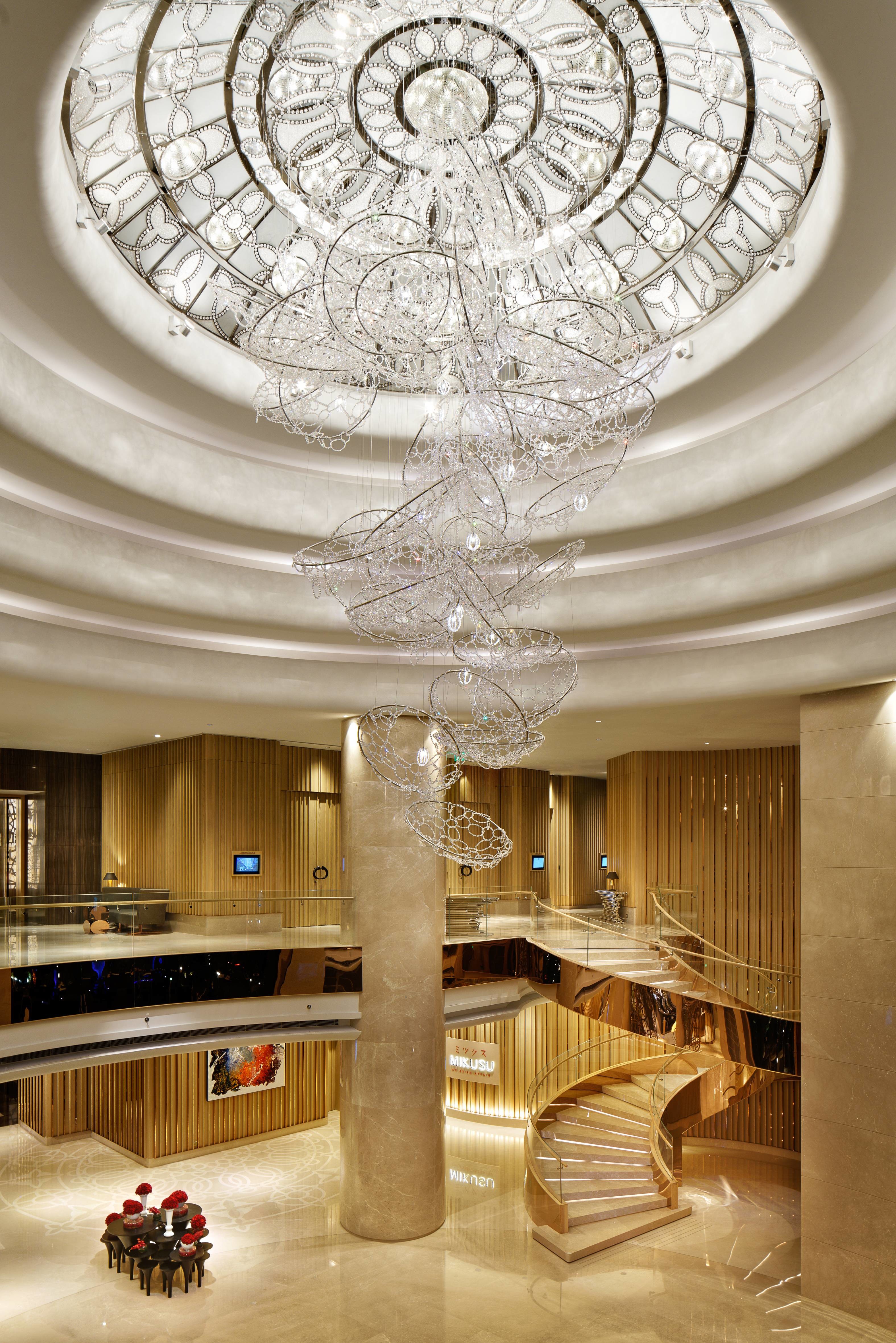 Indoor Decoration Creative Hall Crystal Large Chandelier High End Places