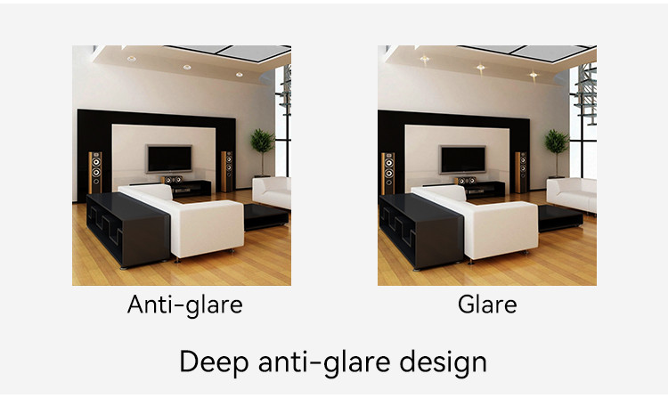 Aluminum Square Recessed Spotlight 90° Rotation 20° Tilt Deep Anti-Glare For Commercial Lighting