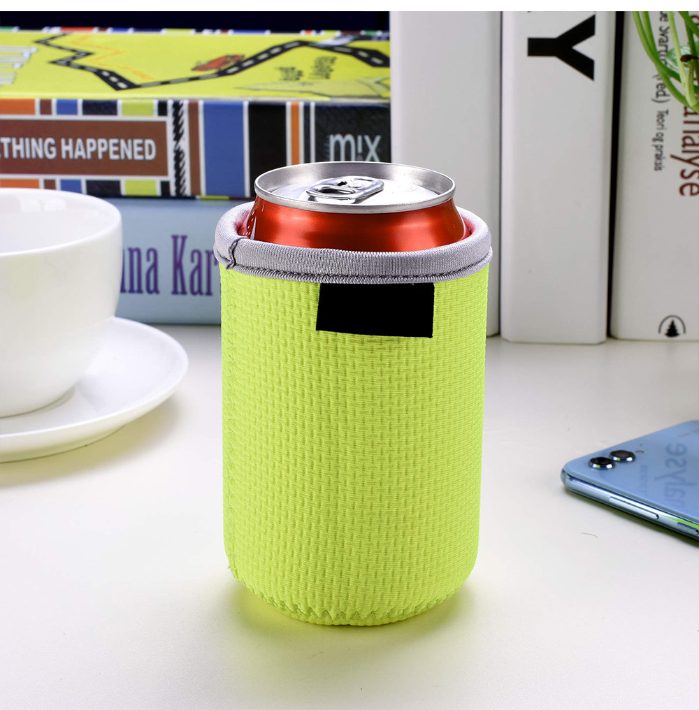 3mm Thick Collapsible Regular Drink Beer Can Cover for BBQ Camping Party