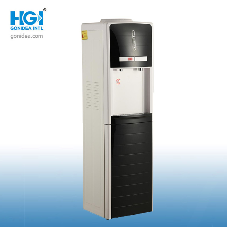 Floor Standing Hot Cold Water Dispenser Stainless Steel Bottom Load For Home