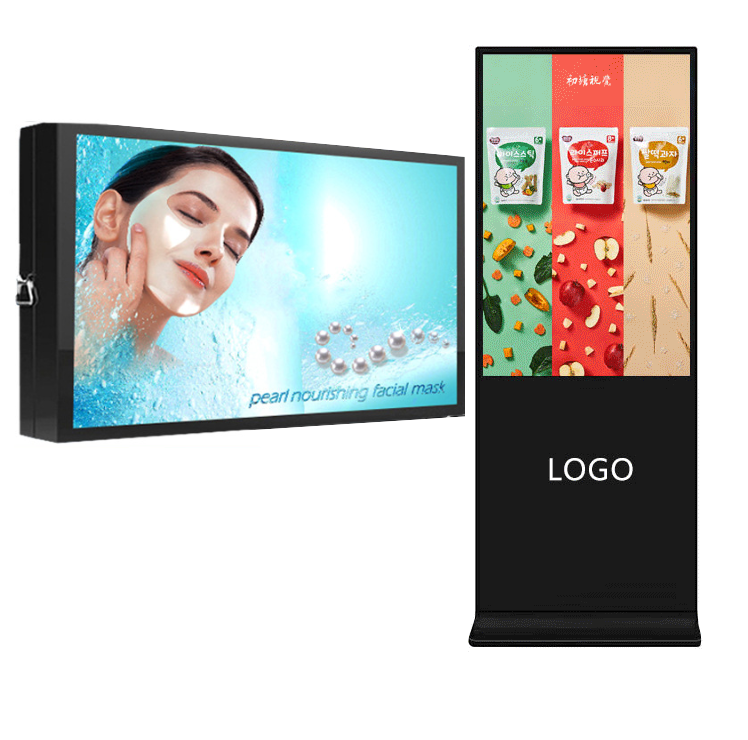 Outdoor Floor Standing Hanging Touch Screen Digital Media Player Marketing Lcd Advertising Display Equipment Hd 1080p Indoor SDK