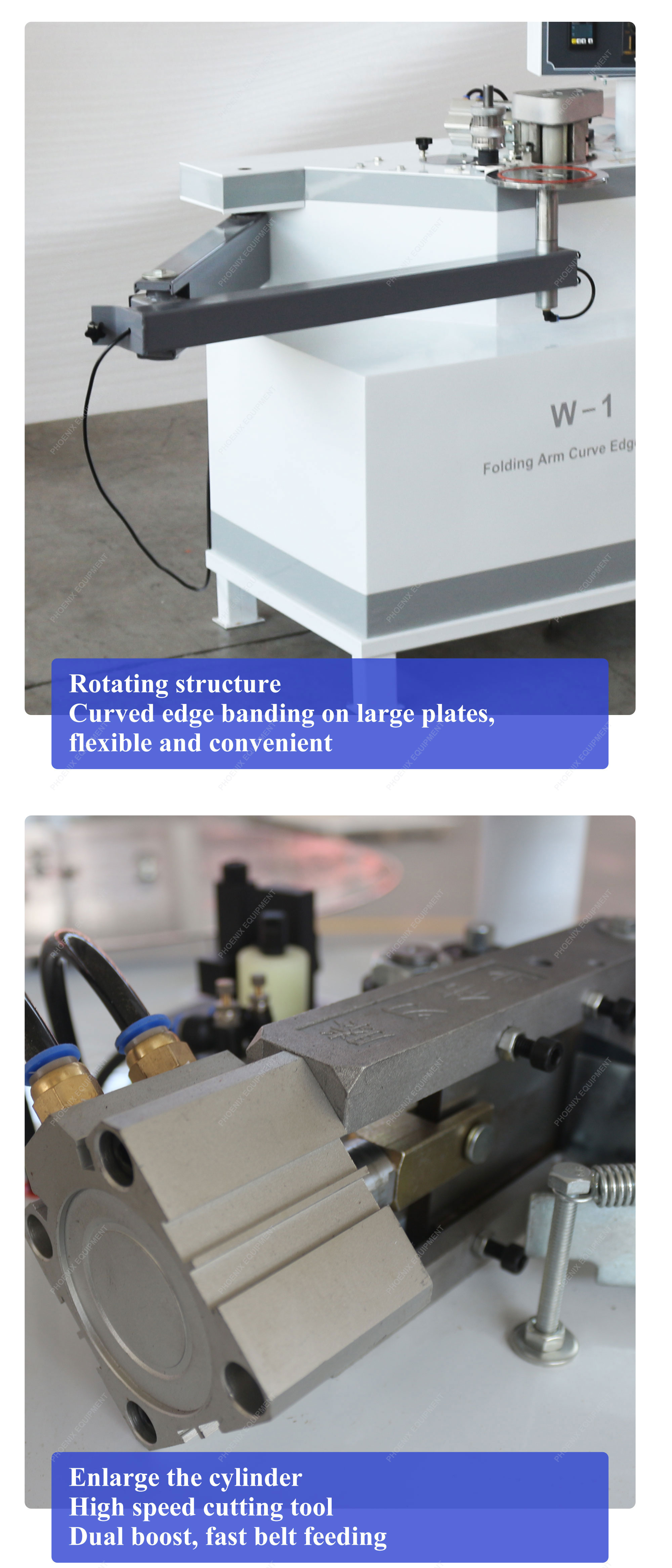 Irregular Curve Wood Door Mini Auto Gluing Edge Banding Machine for Manufacturing Plant