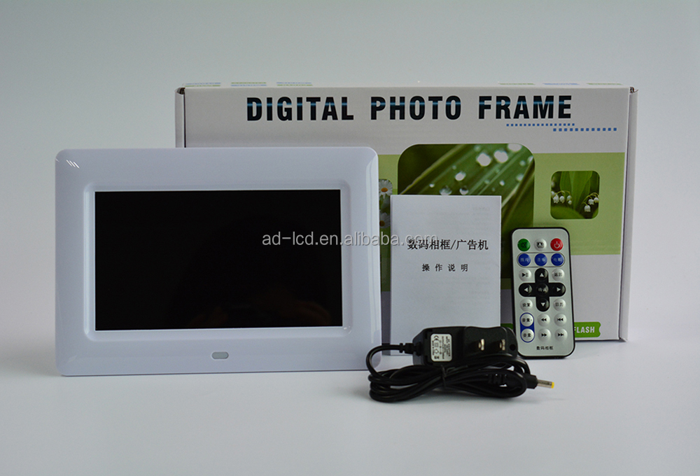 7 Inch Wifi Smart Android Cloud Digital Photo Frame With Touch Screen Mini USB Port