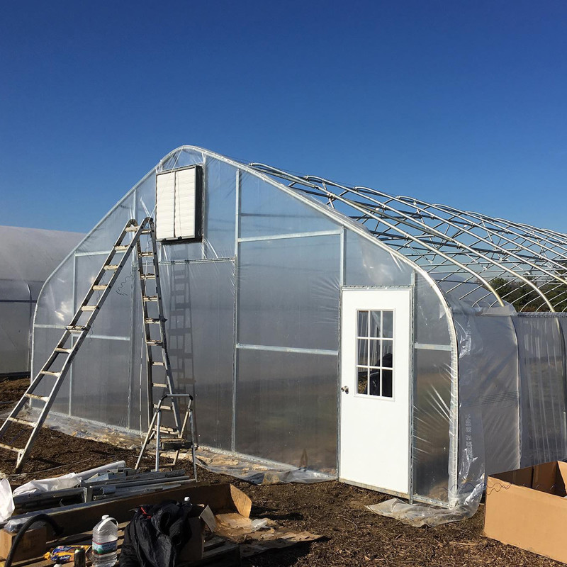 Cheap Tomato Agricultural Plastic Film Cover Low Cost Economic Tunnel Greenhouse For Vegetable