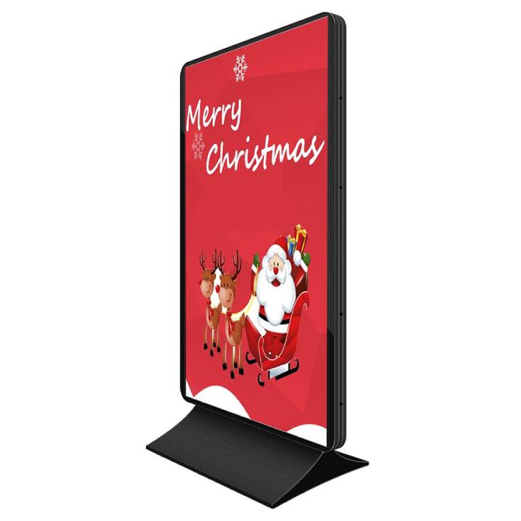 Outdoor Led Poster Video Display Floor Standing Led Display Screen 3mm 4mm