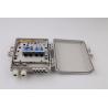 Buy cheap 8 Core Wall Mount Fiber Distribution Box With PLC Splitter Waterproof Outdoor from wholesalers