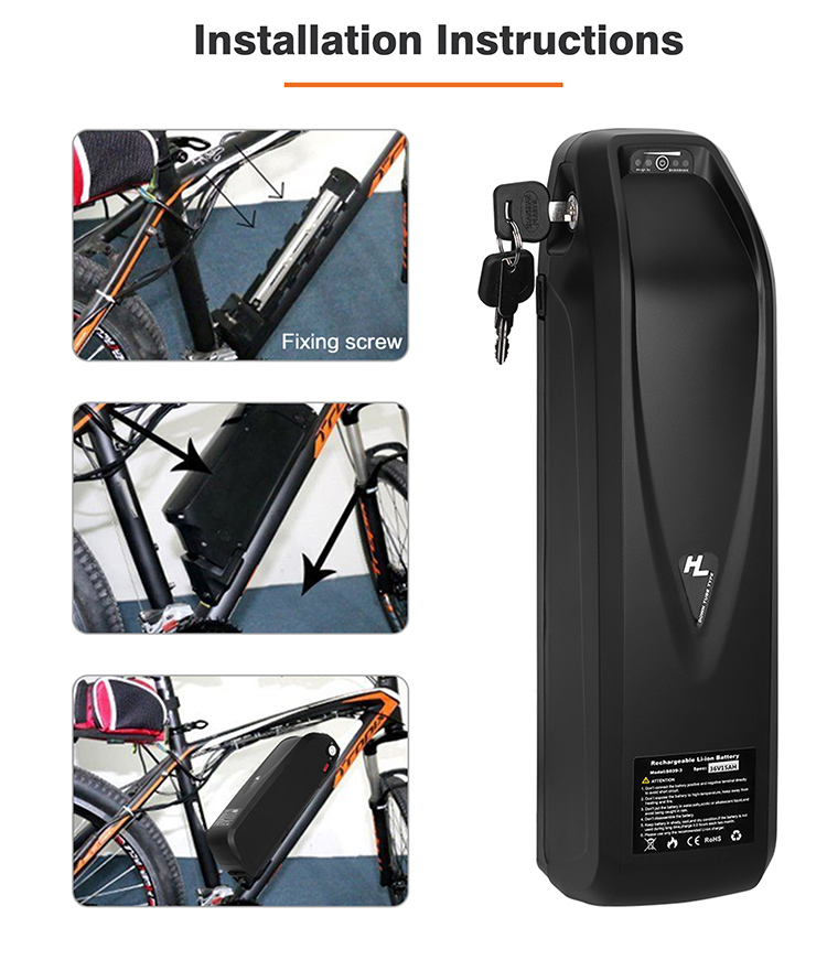 Best price of new design 36v 8ah electric battery for e-bike yo bike battery with long life