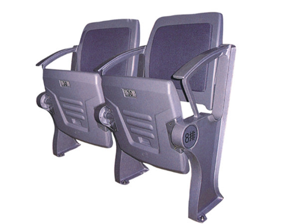 aging resistance HDPE aluminum Folding Stadium Seat With Arms And Cushion