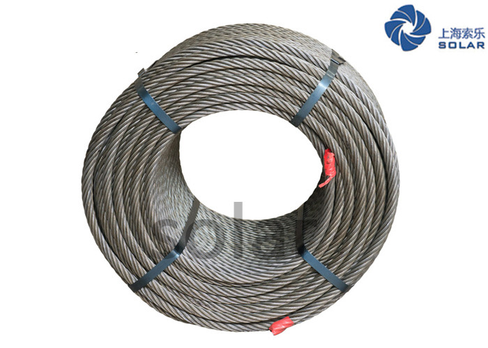 18xK19S+WSC Compaction Heavy Duty Steel Wire Rope For Lifting Equipment
