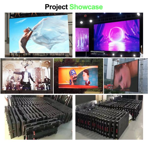 P2.6 P3.91 Large Indoor/Outdoor LED Video Wall Screen with LED Video Processor for Advertising and Airport Use