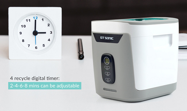 1.3L 50W Portable Ultrasonic Fruit And Vegetable Cleaner UV Light For Sterilization