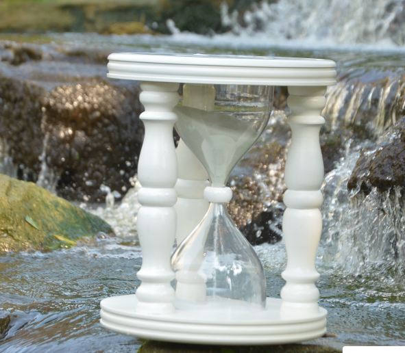 Luxury Wooden Hourglass 15 Minute - 24 Hour Glass Timer Logo Customized