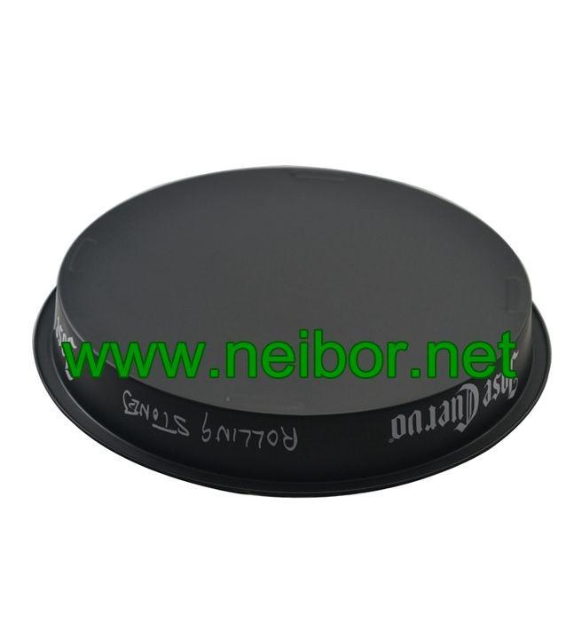 Bar use or beer promotional use large round metal tin serving tray with custom Logo and graphic