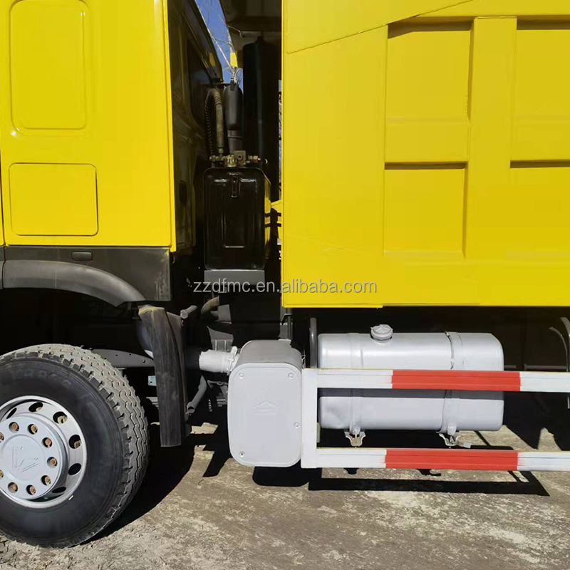Used HOWO 8*4 Heavy-duty Dump Truck Tipper Truck Dumper 12.00R20 18PR in LHD SINO