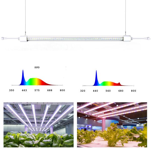 Greenhouse Full Spectrum LED Grow Lights For Indoor Plants With Daisy Chain