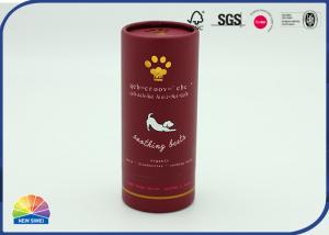 China Aluminum Foil Pet Food Packaging Food Use Paper Cylinder Tube on sale