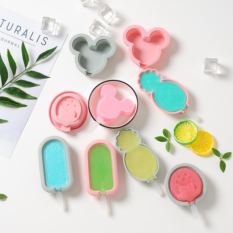 Cute Ice Cube Trays Silicone Cloud Chocolate Mold Wax Melt Molds Easy Release Ice Trays Non-Stick Chocolate Soap Pudding Jello Ice Cube Tray