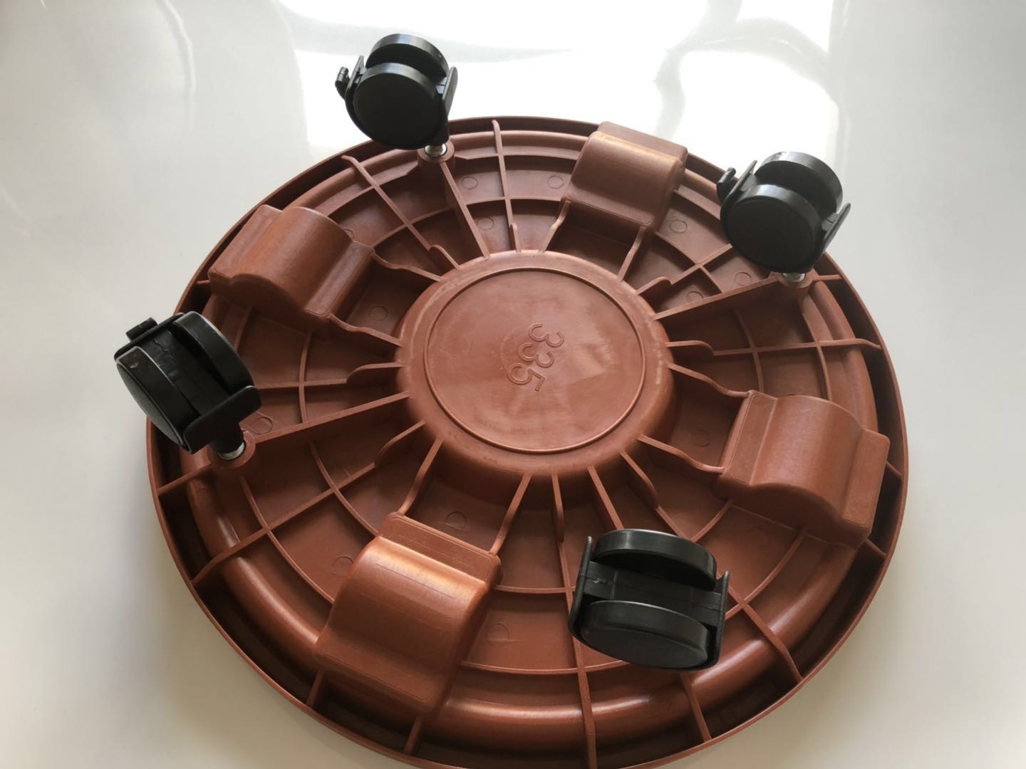 Pp Material Flower Pot Wheels Office Chair Accessories For Anythings Moving