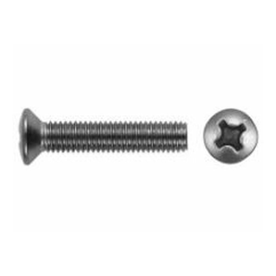 DIN 966 Phillips Oval Countersunk Machine Screw Self Tapping Metal Screws